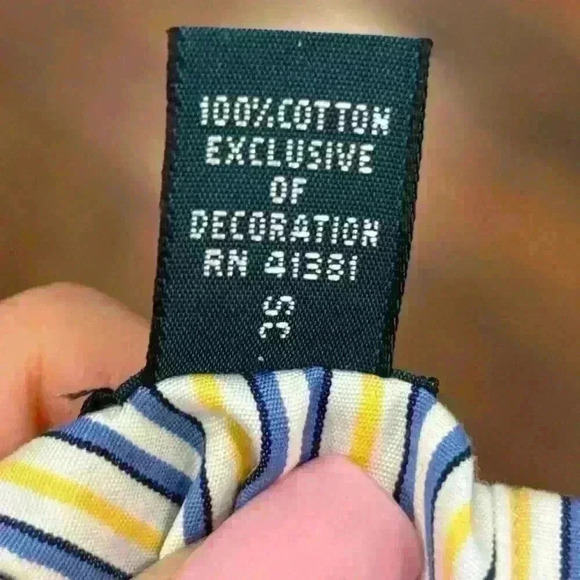 Mens Ralph Lauren Polo Striped Classic Fit Button Down Sz Large - Picture 5 of 6